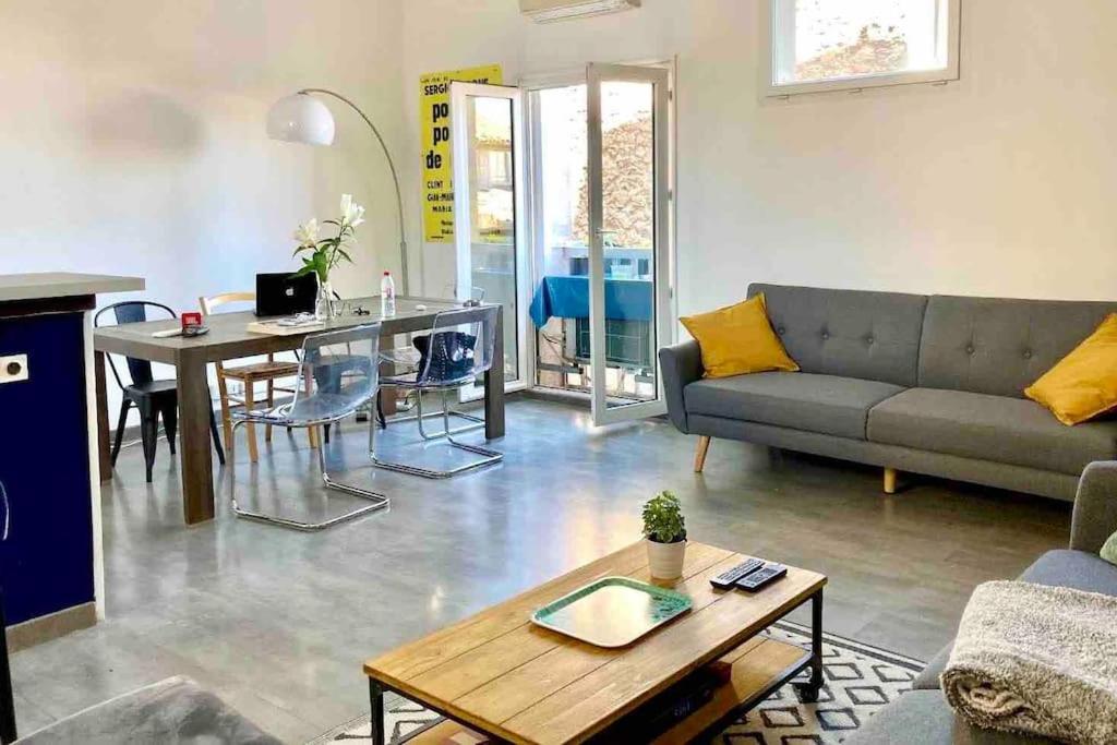 Appart 70M2 T3 Cosy Calme Et Spacieux Idealement Situe Sete Bagian luar foto