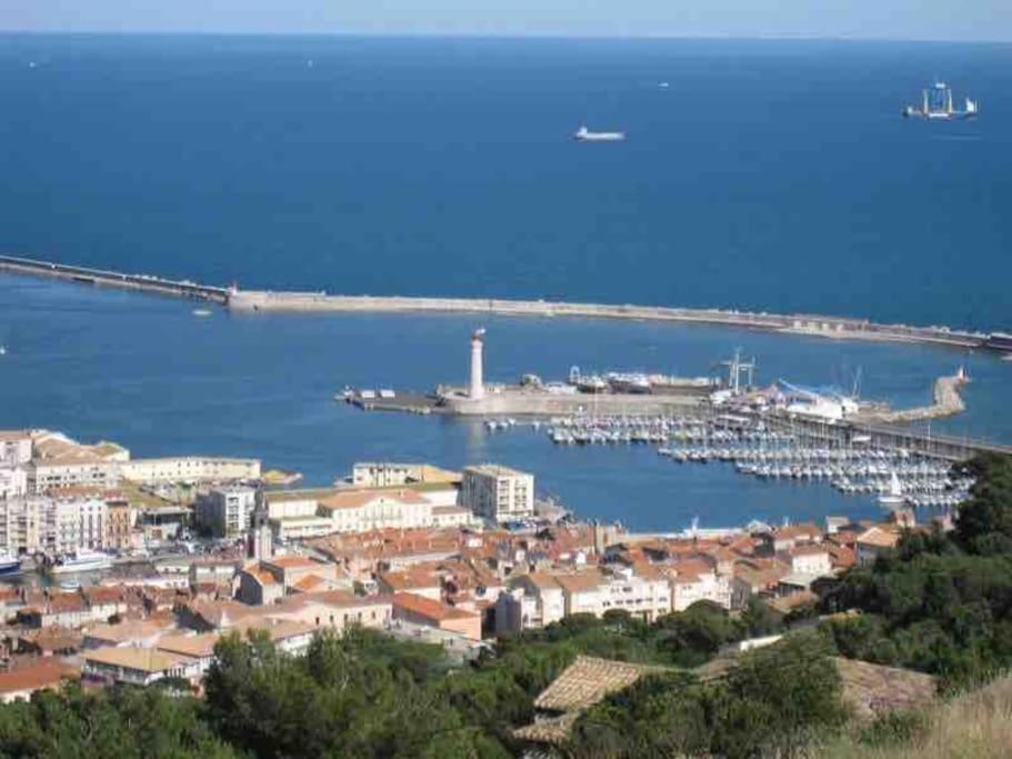 Appart 70M2 T3 Cosy Calme Et Spacieux Idealement Situe Sete Bagian luar foto